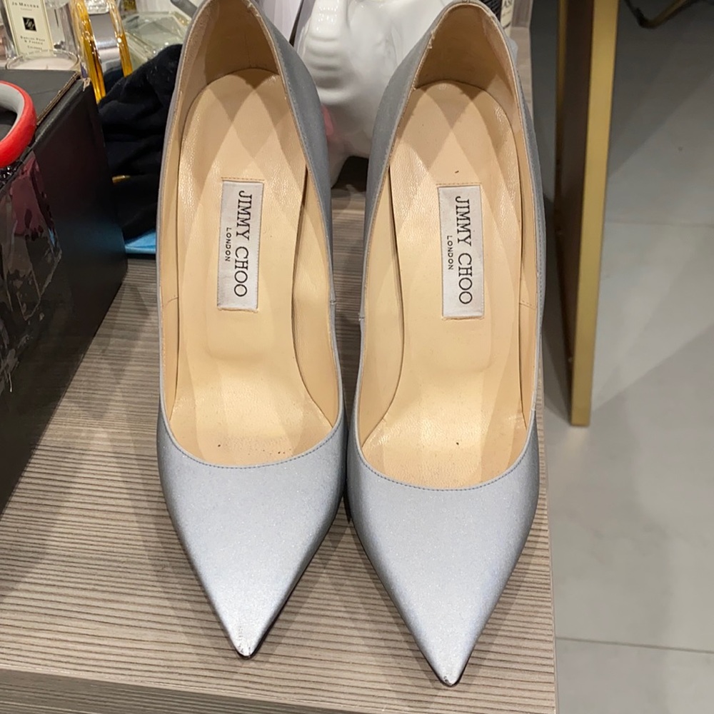 Reflective Jimmy Choo Pumps